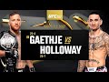 Justin Gaethje Vs Max Holloway Full Fight HD UFC 300 BMF Title