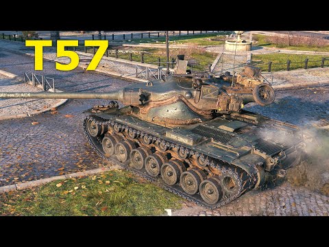 World of Tanks T57 Heavy Tank - 10.000 Damage In 5 Minutes