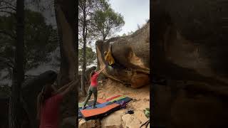 Video thumbnail of Monumentum, 7b+. Alcañiz