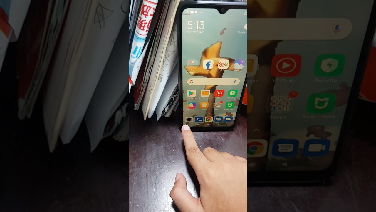 How to record videos on Xiaomi  Redmi 9C. Tutorial for kids