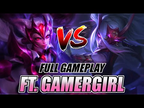 SEASON 11 Ahri vs Katarina ft. GamerGirl Full Gameplay - LegitKorea