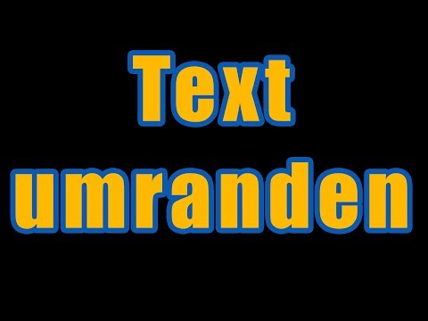 How to outline text in GIMP | Tutorial for beginners