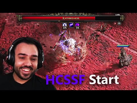 Starting FRESH in Hardcore Solo Self-Found - POE 2 0.3