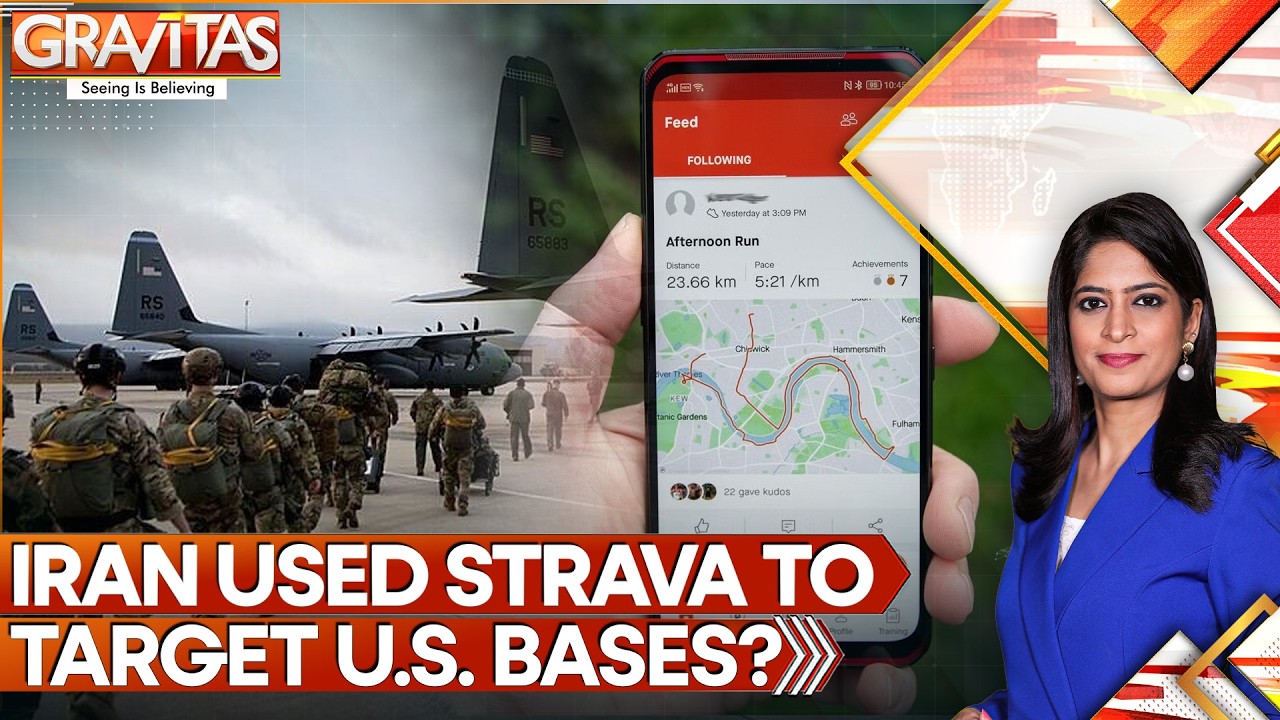 American Nightmare: Iran Tracked Strava Data & Launched Precise Strikes on US Bases | GRAVITAS