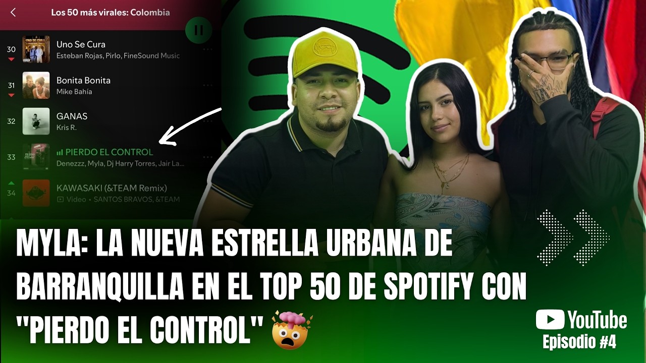 MYLA: LA NUEVA ESTRELLA URBANA DE BARRANQUILLA EN EL TOP 50 DE SPOTIFY CON PIERDO EL CONTROL