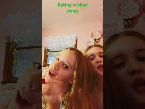 Rating wicked songs🩷💚