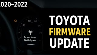 Fix Annoying SOS Light Blinking / ‘Communication Module Failed’ — Toyota 2020–2022