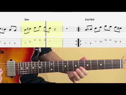 Minor 2-5-1 Jazz Exercises in Dm