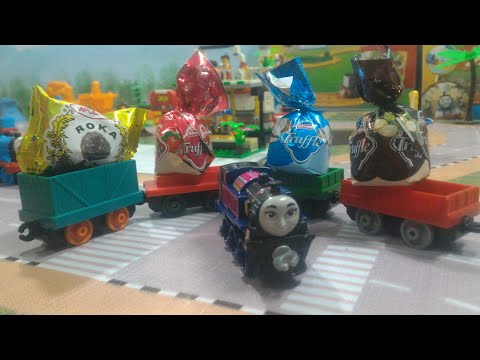 Ashima shared chocolate Thomas and friends part 2/2