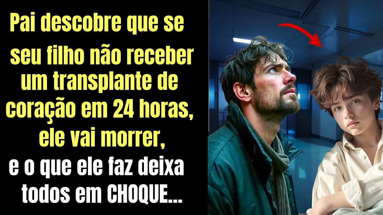 Pai descobre que se seu filho não receber um transplante de coração em 24 horas, ele vai morrer...