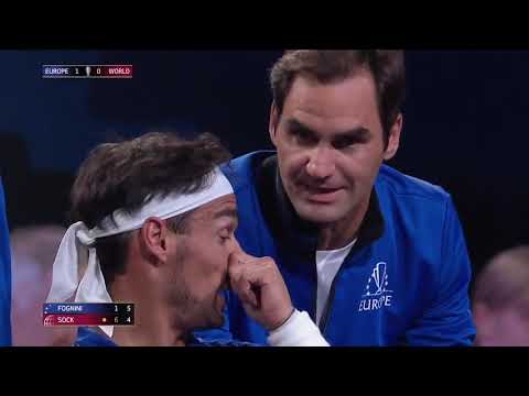 "No more negative" Federer and Nadal coaching Fognini