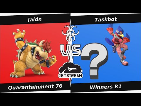 Quarantainment 76 Winners R1 - Jaidn (Bowser) Vs Taskbot (Random, Falco) - SSBU