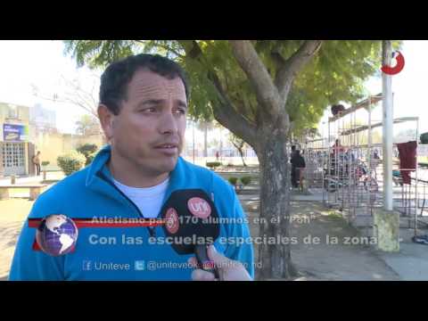 Atletismo para 170 alumnos de escuelas especiales