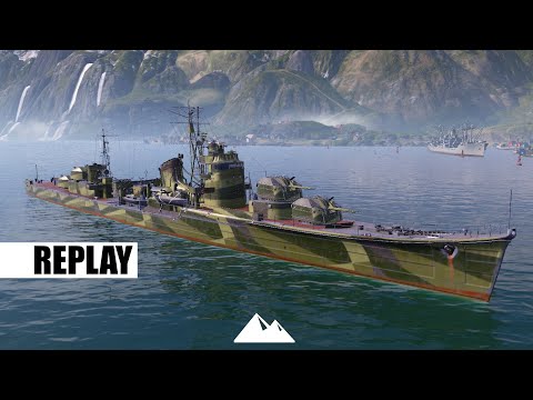 AKIZUKI, what task is it intended for? - World of Warships | [Replays] [German] [60fps]