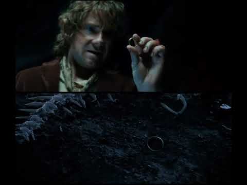 Hobbit vs. LOTR Comparison - Bilbo finds the ring