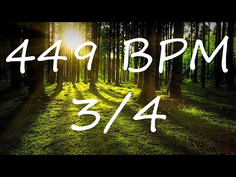 449 BPM 3/4 Claves Metronome