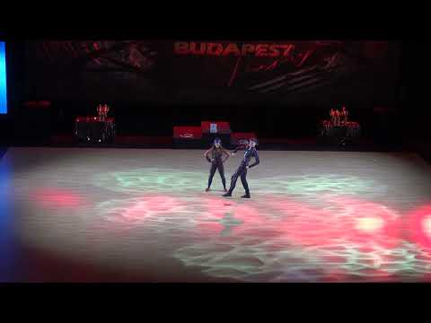 ROCK AND MAGIC SE, Hungary PÓR-ZSELINSZKY BENEDEK - SÜMEGHY VIVIEN Junior World Cup Budapest 5.Place