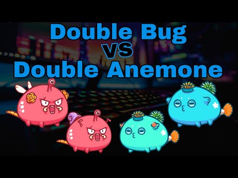 DOUBLE BUG AQUA VS DOUBLE ANEMONE GODA | 2050 MMR | AXIE INFINITY GAMEPLAY