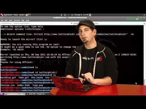 HakTip - Mirror Websites with HTTrack