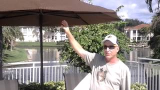preview picture of video 'Pool Umbrellas in LAmbiance in Pelican Bay - Lynn Wilber Downing Frye Realty, Inc.'