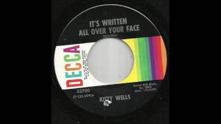 Kitty Wells - It's Written All Over Your Face