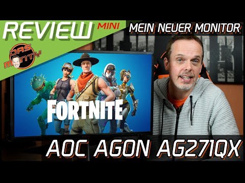 144HZ AOC Agon AG271QX - Montys neuer Monitor im Mini-Review/Hands On | WQHD + FreeSync | DasMonty