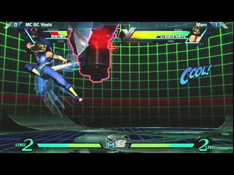 UMVC3: MC GC Yoshi vs Marn - Alpha Clash 11