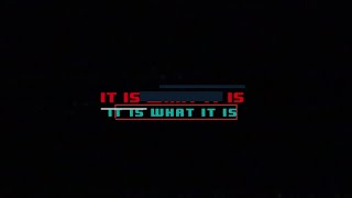 Earl St. Clair - It Is What It Is (Lyric Video)