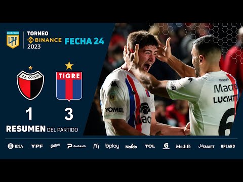 #TorneoBinance 2023 | Fecha 26 | resumen de Colón - Tigre