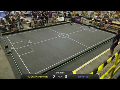 TIGERs Mannheim vs. ER-Force at BuGa Cup 2023 in Mannheim, Germany