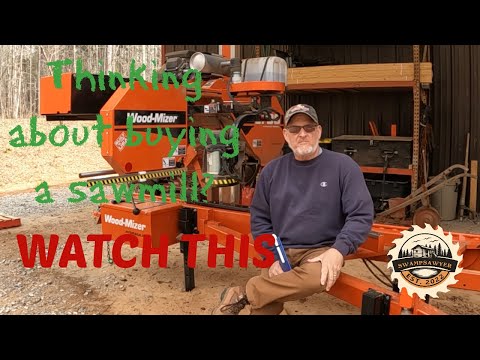 Buying a sawmill? #sawmill #woodmizer #lt35 #countrylife #hobby #wood 