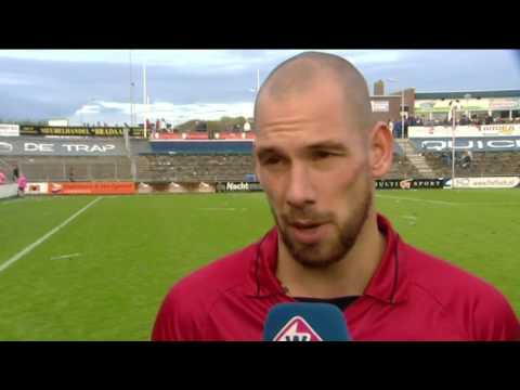 Reactie matchwinner Jaap van Duijn na afloop van de derby Quick Boys - FC Rijnvogels