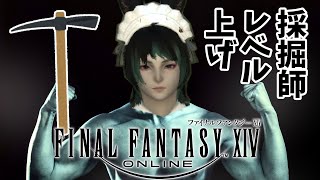 【FF14】採掘師をレベル100にしたい。