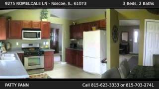 preview picture of video '9275 ROMELDALE LN ROSCOE IL 61073'