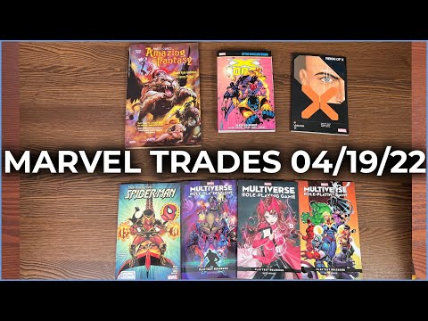 New Marvel Books 04/19/22 Overview| X-Force Epic Collection: Zero Tolerance | Amazing Fantasy