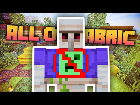 All of Fabric 3 Minecraft Modpack Ep14 Creeper Defence System
