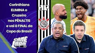 "SABE O QUE É IMPRESSIONANTE, cara?" Gabigol VILÃO, Hugo Souza HERÓI, e Corinthians ELIMINA Cruzeiro