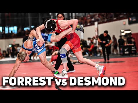 57kg Semifinal - Jax Forrest vs Nathan Desmond | U20 World Team Trials