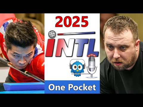 Roberto Gomez vs Justin Hall - One Pocket - 2025 International Open