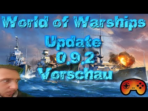 Neuer Elite Kapitän & Vorschau für 0.9.2 "Update" in World of Warships - Deutsch/German