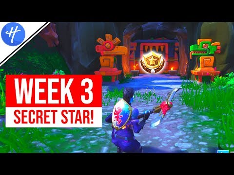 FORTNITE WEEK 3 SECRET STAR LOCATION! (Season 8 Week 3 loading screen)