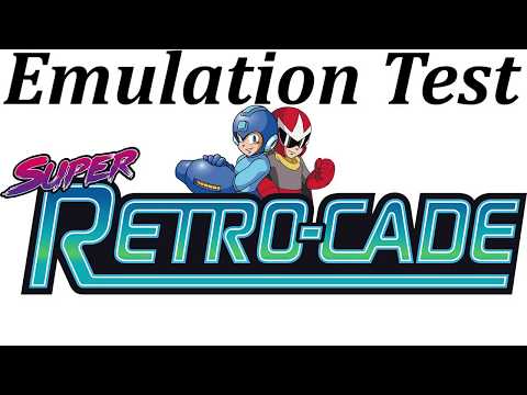 Super Retro-Cade Emulation Test