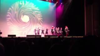 At the playground hip-hop routine