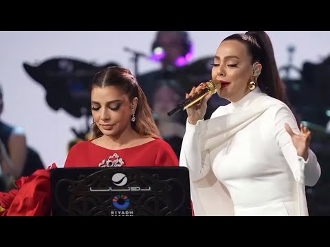 Assala vs Ebru Gündeş - “Yar çağırsan gelmem mi? ” düeti (Riyadh Season) 
