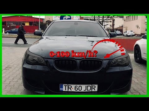 Vlog/CarVlog - BMW E60 PREZENTARE/ 0-100 km/h