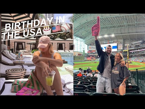 BIRTHDAY VLOG IN THE USA! Baseball Game, Spa Day & Family Time