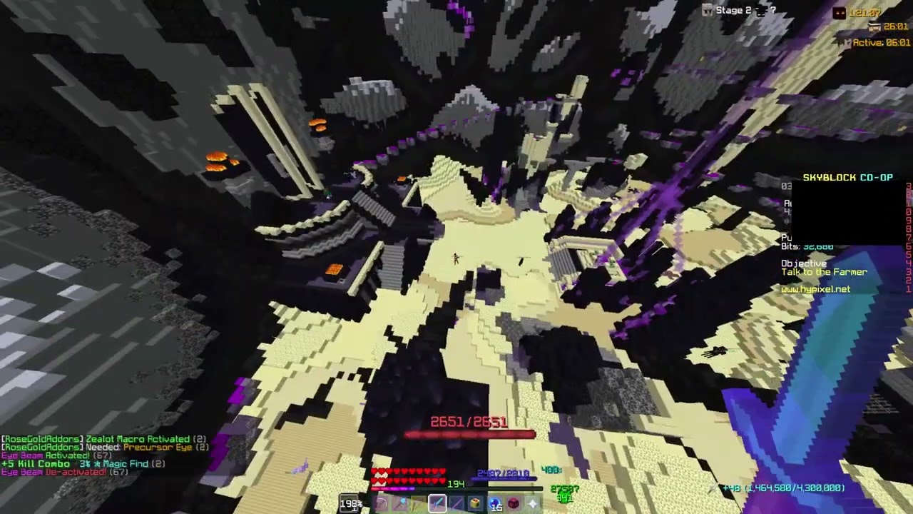 Zealot AFK Macro   Hypixel Skyblock