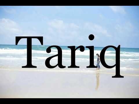 How To Pronounce Tariq🌈🌈🌈🌈🌈🌈Pronunciation Of Tariq