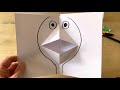 Pop Up Card Tutorial How To Make A Mouth Fold