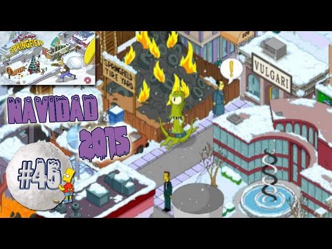 Los Simpson Springfield "Navidad'15: Cap. 45 - La Sra. Sinclair, jefa de Homer, Carl y Lenny" - Tony